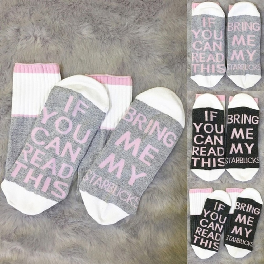 Bring Me My STARBUCKS Socks! - Picture 2 of 2